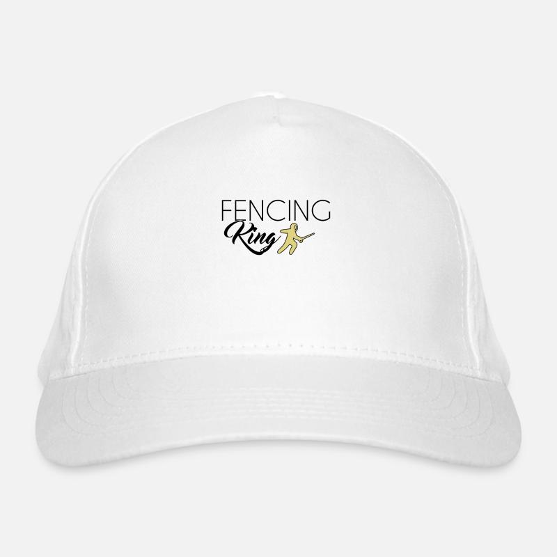 Fencing King Organic Baseball Cap