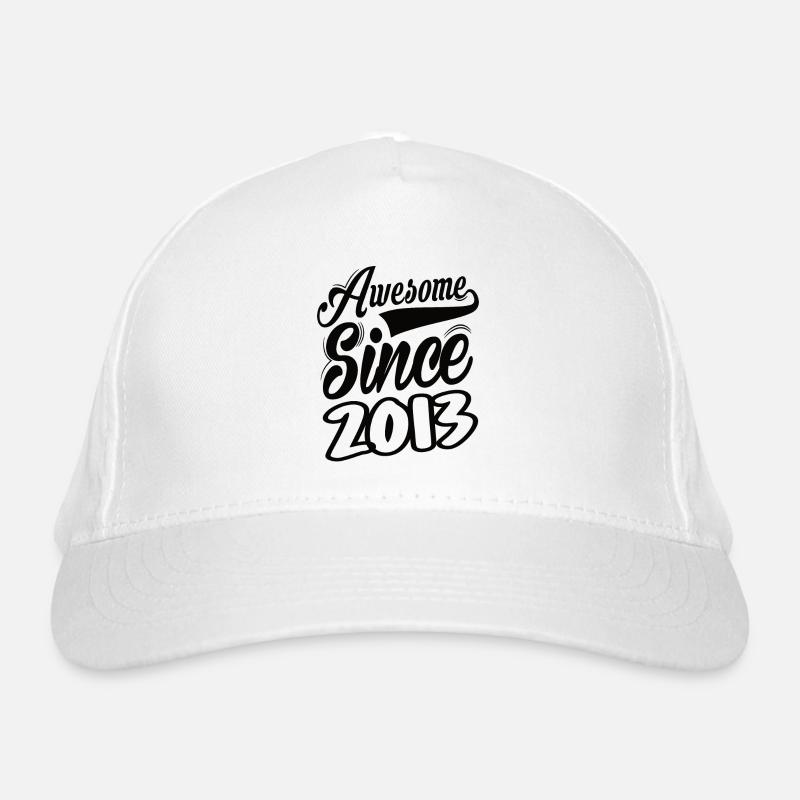 Awesome Since 2013 Organic Baseball Cap