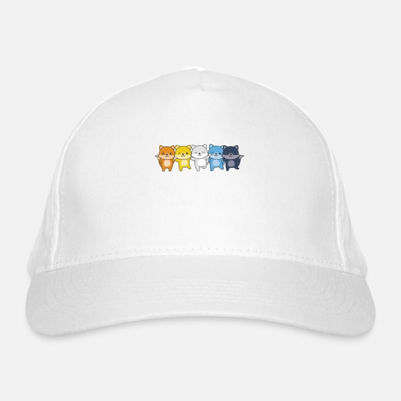 Aroace Drapeau Pride LGBTQ Mignon Renard Casquette classique bio