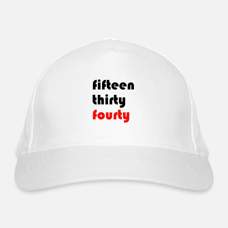 15 30 40 noir Casquette classique bio