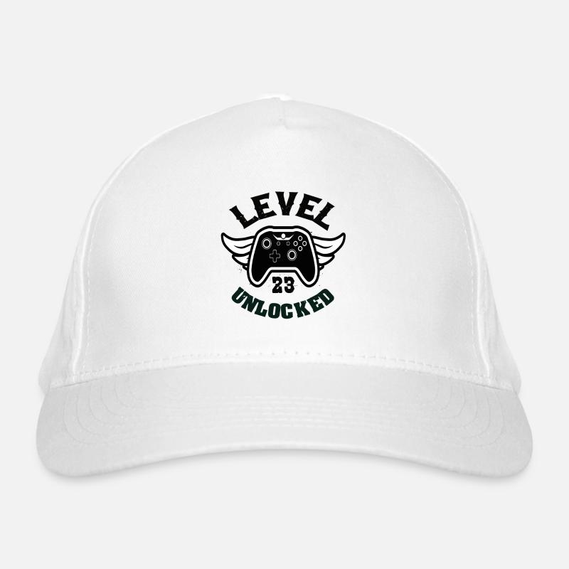 Level 23 Unlocked 23 Birthday Organic Baseball Cap