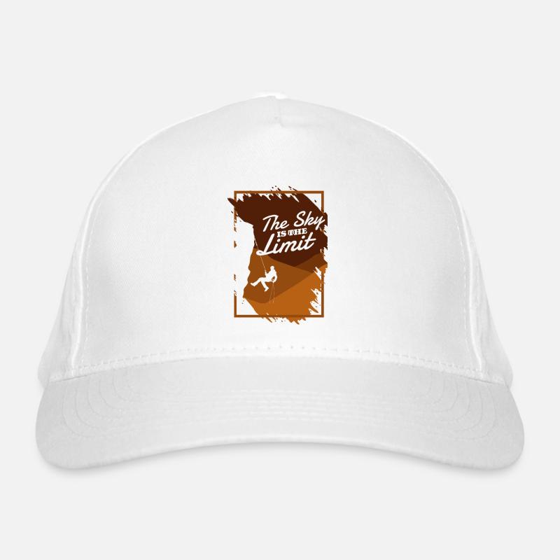 The Sky Is The Limit Alpinklettern Sportklettern Bio-Baseballkappe