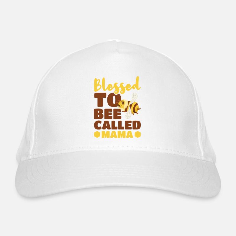 Proud to be called mom bees pun Organic Baseball Cap
