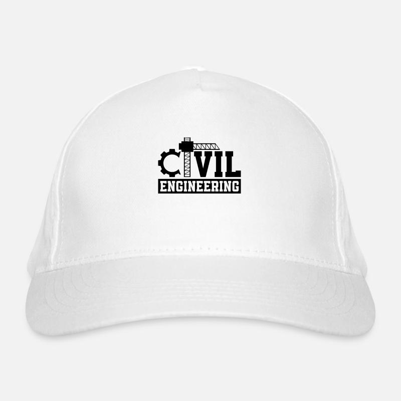 Civil Engineering Contractor Project Engineers Organic Baseball Cap