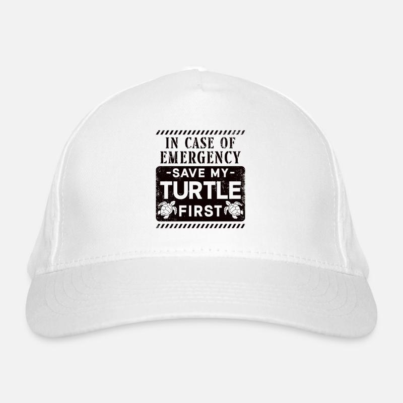 Sea Turtle Tortoise In Case Of Organic Baseball Cap