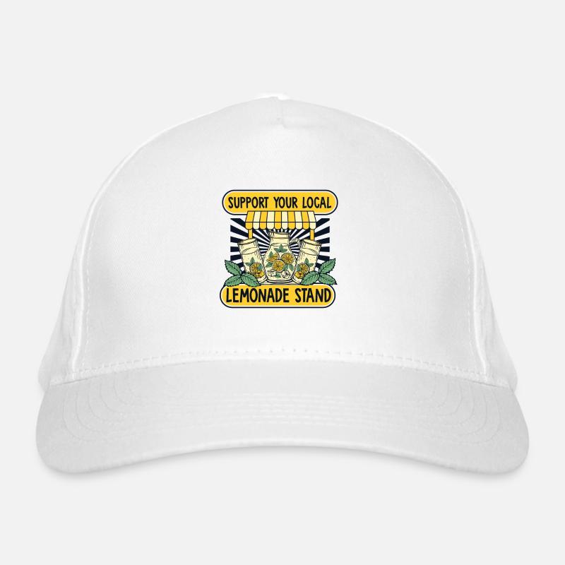 Support Your Local Lemonade Stand Limonade Bio-Baseballkappe