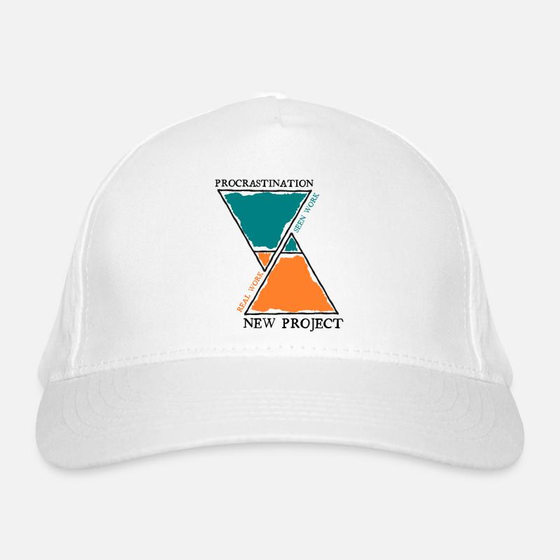 Procrastination TDAH Casquette classique bio