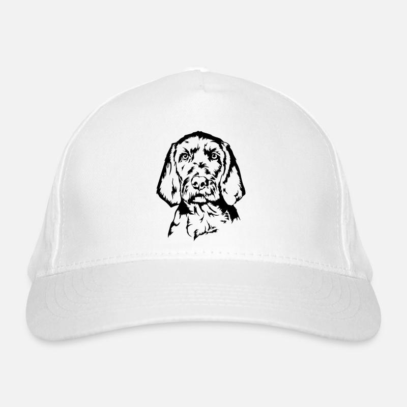 Vizsla Portrait Chien Chien Wilsigns Casquette classique bio
