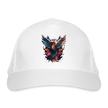 Power Of The Humming Bird - Organic Baseball Cap - white - Front