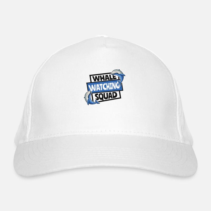 Walbeobachtungsgruppe Blauer Beluga Cetacea Wal Bio-Baseballkappe