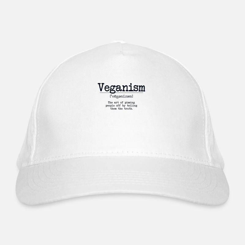 Vegan Noun Définition Vegans Végétalien végétalien à base de plantes Casquette classique bio