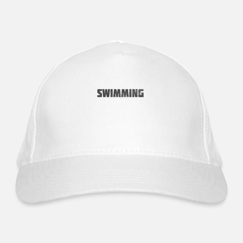 Schwimmen Bio-Baseballkappe