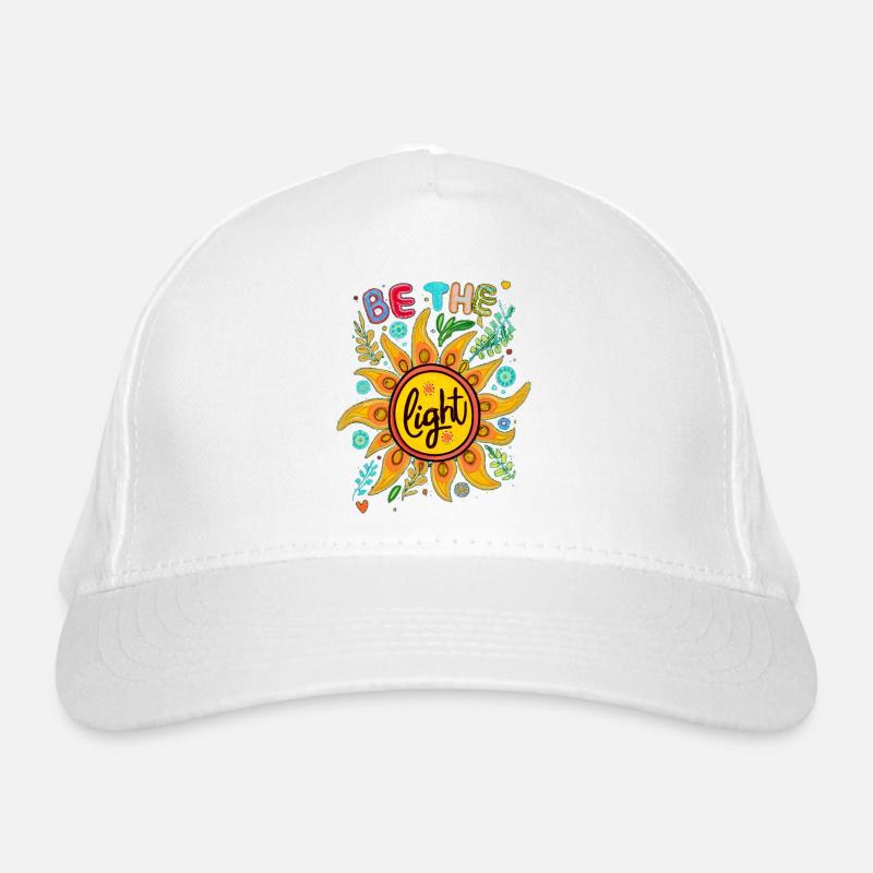 Be the Light Organic Baseball Cap