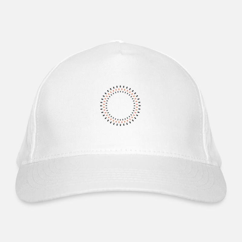 Ants Circle Formation Crawling Insects Organic Baseball Cap