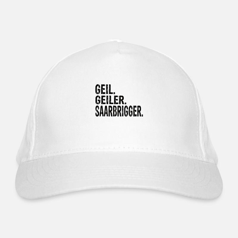 Saarbrigger Saarland Saarländer Saarländisch Bio-Baseballkappe