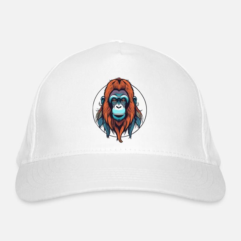Orangutan Organic Baseball Cap