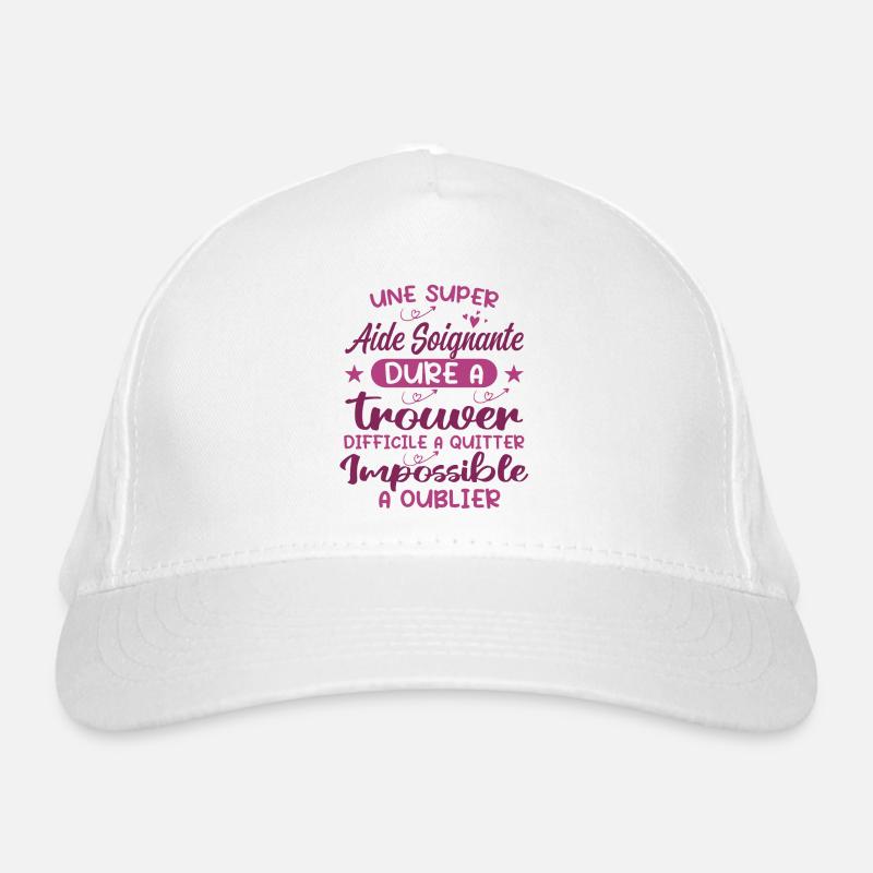 Aide Soignante Aides Soignants Casquette classique bio