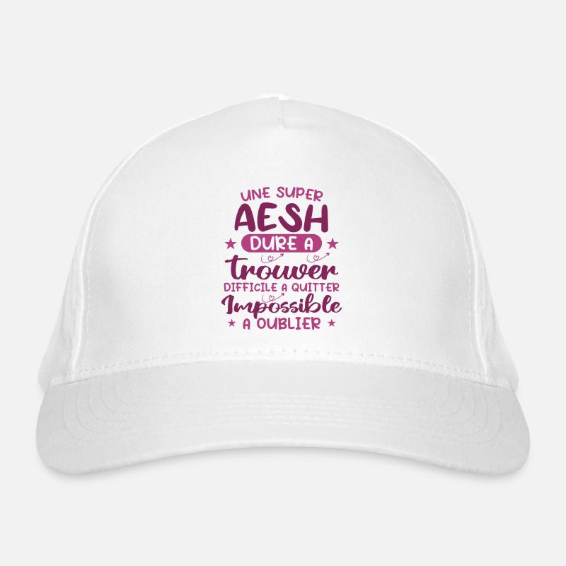 Super AESH Dure A Trouver Difficile A Quitter Casquette classique bio