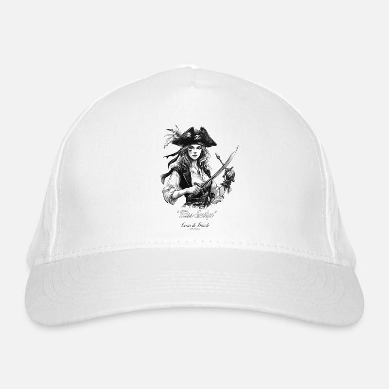 Fräulein Emilya, Korsarin von Saint-Malo Bio-Baseballkappe