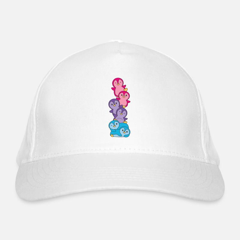 androgyn Flag Pride LGBTQ süße Pinguin Bio-Baseballkappe