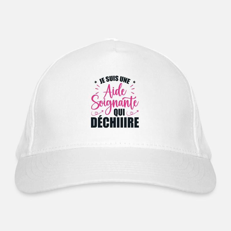 Aide Soignante Humour Aides Soignants Casquette classique bio