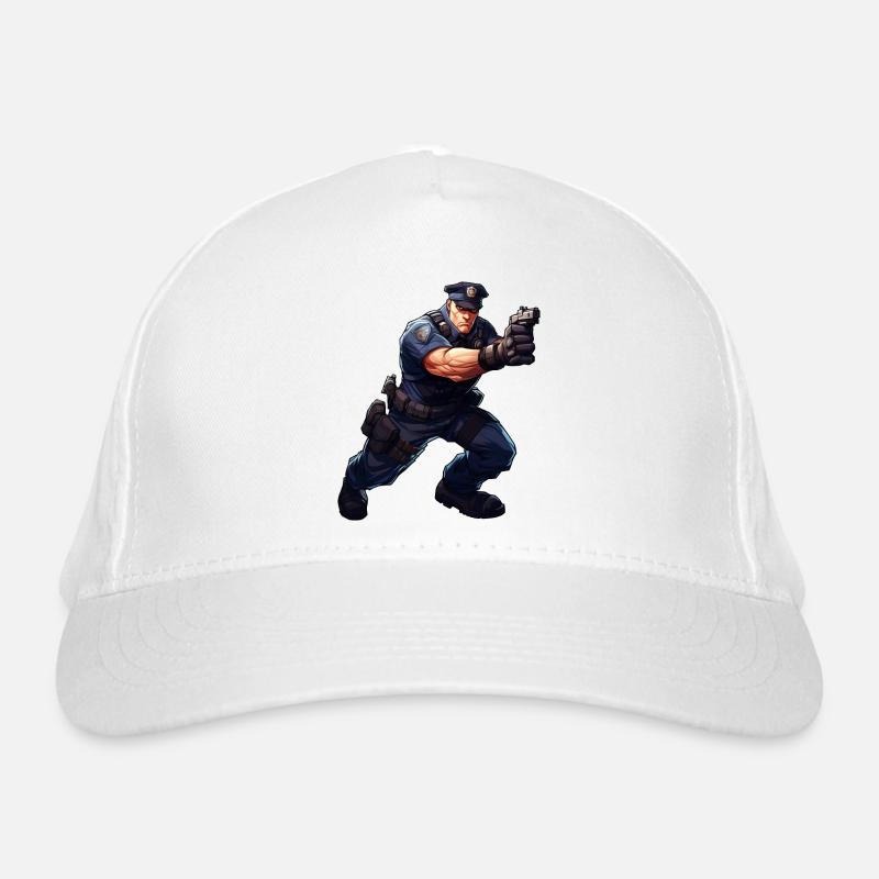 Rambo Polizei Bio-Baseballkappe