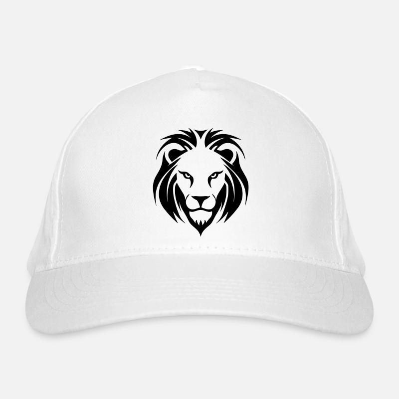 Felin jungle lion's head Organic Baseball Cap