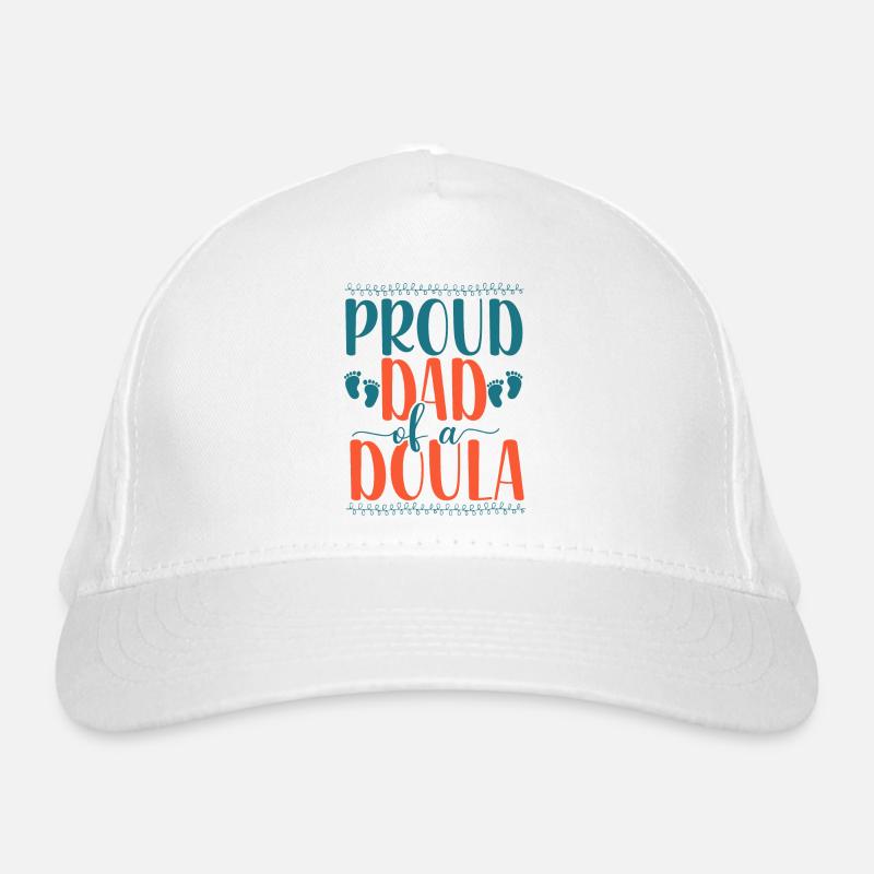 Doula Birth Worker Dad Proud Dad Organic Baseball Cap