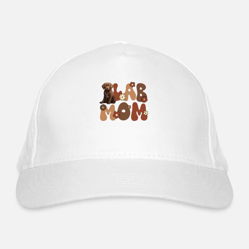 Labrador Retriever Groovy Lab Maman Casquette classique bio