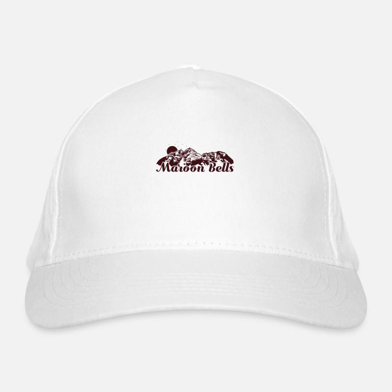 Maroon Bells Elk Mountains Colorado Casquette classique bio