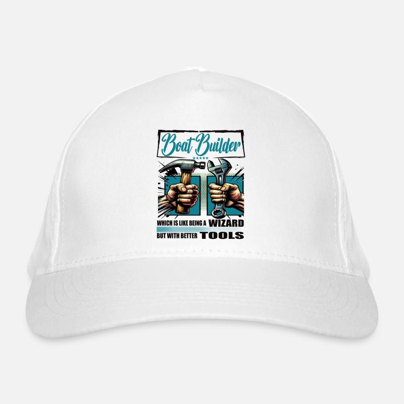 Boat builder Profession Saying Worker Organic Baseball Cap