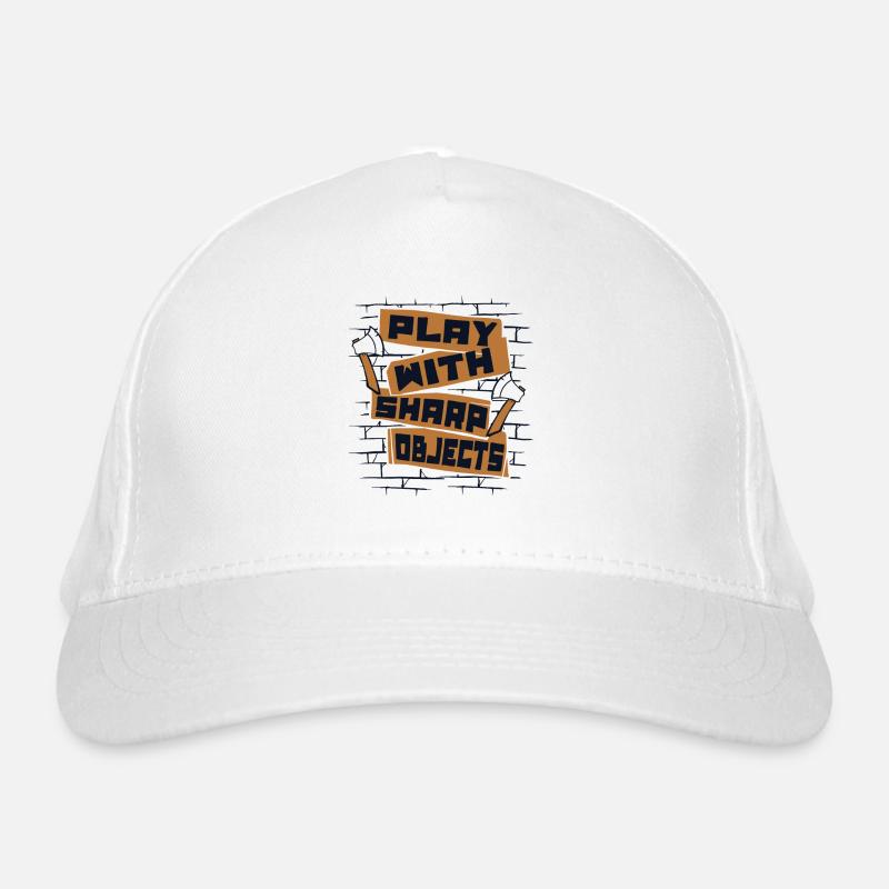 Jouer avec des objets pointus Concours de lancer de hache Casquette classique bio