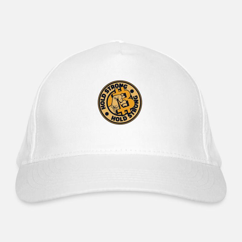 Hold Strong Blockchain Crypto Kryptowährung Bio-Baseballkappe
