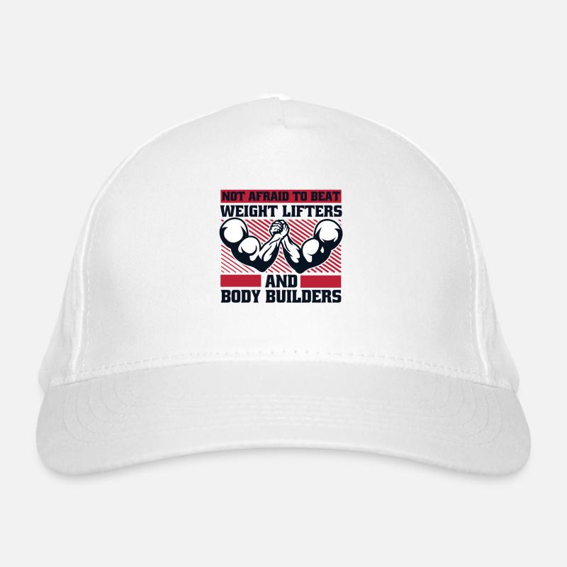 Pas peur de battre le bras d’exercice des haltérophiles Casquette classique bio