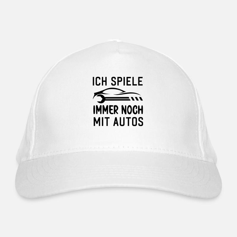 Ich spiele immer noch mit Autos KFZ Auto Sprüche Bio-Baseballkappe