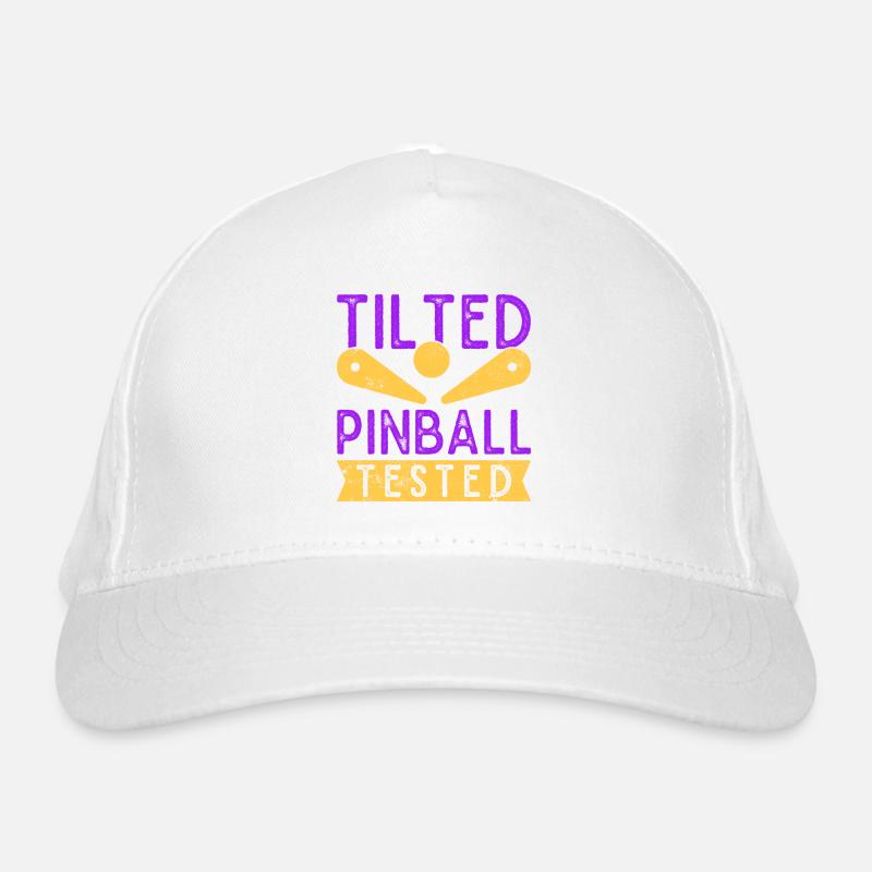 Tilted Pinball Tested Pinball Machine Arcade Game Bio-Baseballkappe