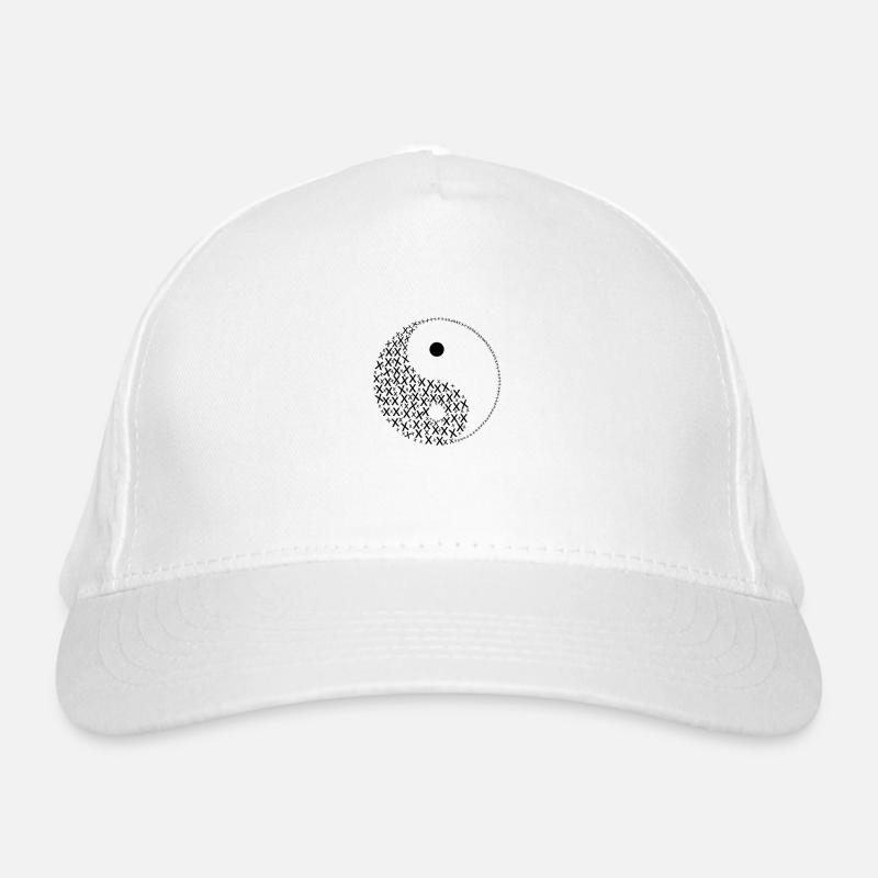 Yin and Yang Complementary Organic Baseball Cap