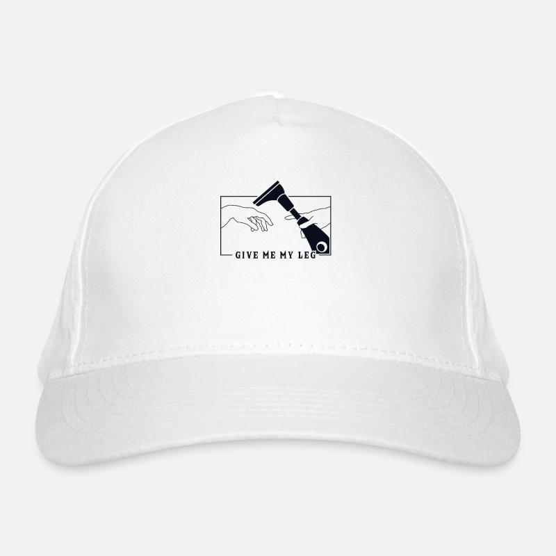 Michel-Ange Création d’Adam Prothèse Jambe Casquette classique bio