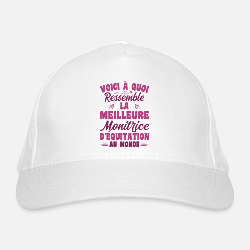 The best riding instructor in the world Organic Baseball Cap