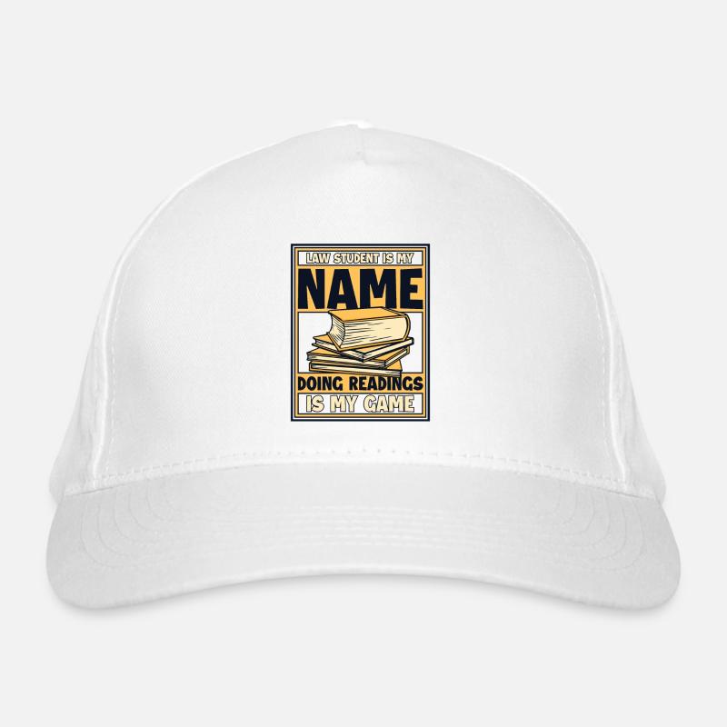 Doing Readings Is My Game University Law School Organic Baseball Cap