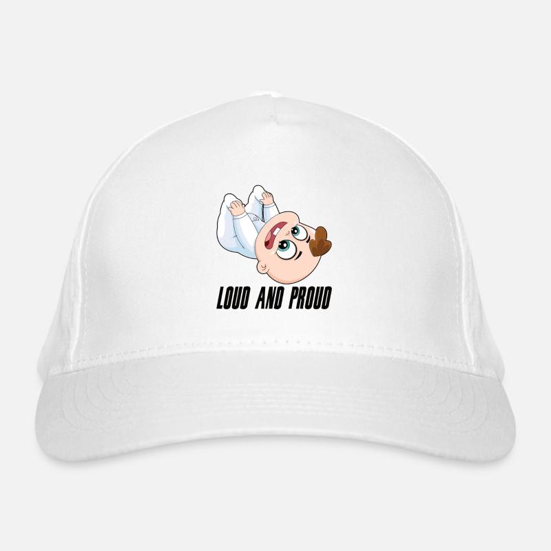 Loud And Proud Schwangerschaft Mutter Kind Eltern Bio-Baseballkappe