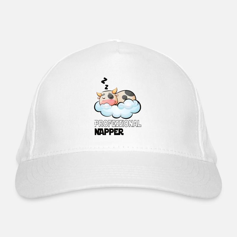 Professinonal Napper Kuh Schlafen Langschläfer Bio-Baseballkappe