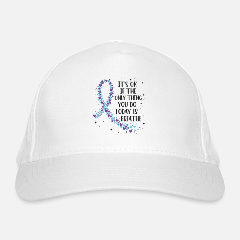 Suicide Prevention Awareness Organic Baseball Cap