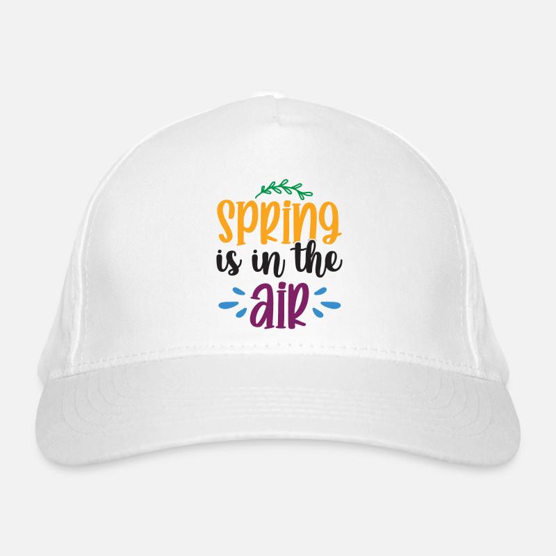 Spring is in the Air Organic Baseball Cap