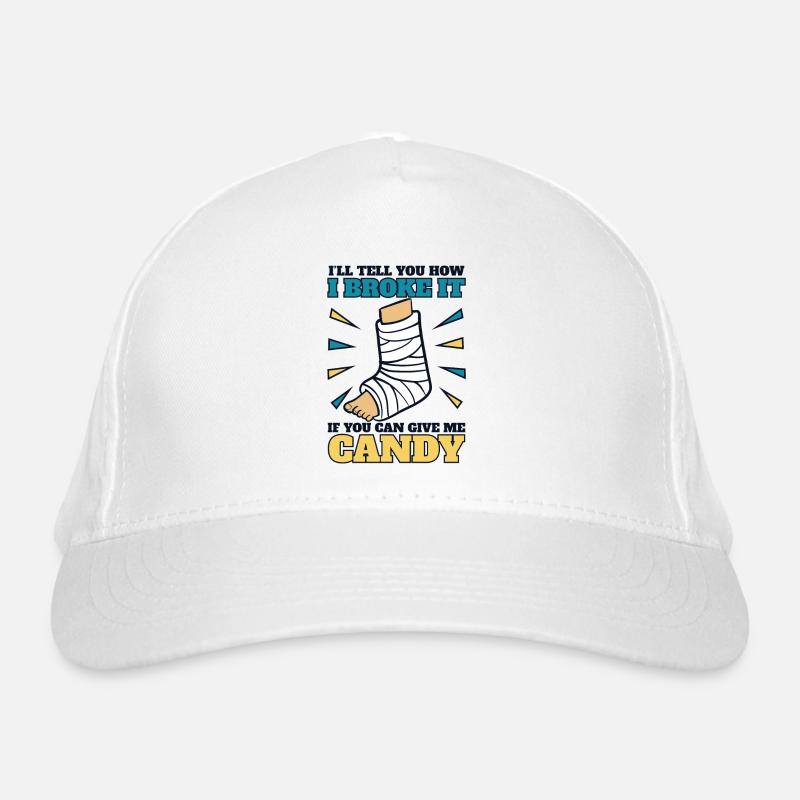 I'll Tell You How I Broke It Broken Bone Bone Organic Baseball Cap