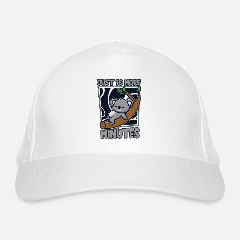 Nur noch 10 Minuten Koalabär Phascolarctos Bio-Baseballkappe