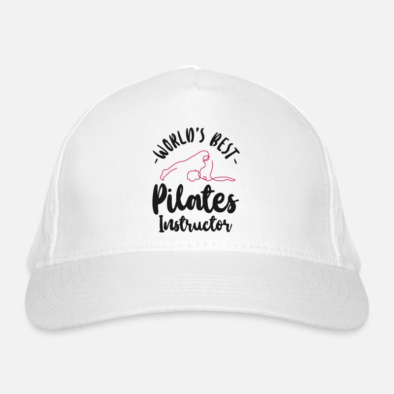 Instructeur de Pilates Enseignant du monde entier Casquette classique bio