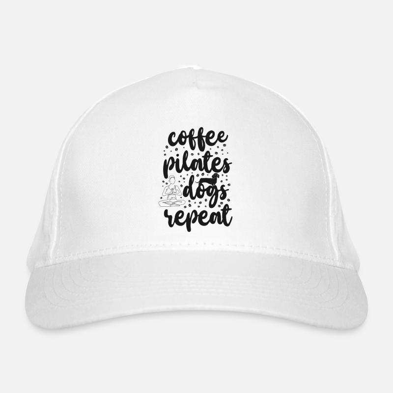 Pilates Instructor Teacher Coffee Organic Baseball Cap