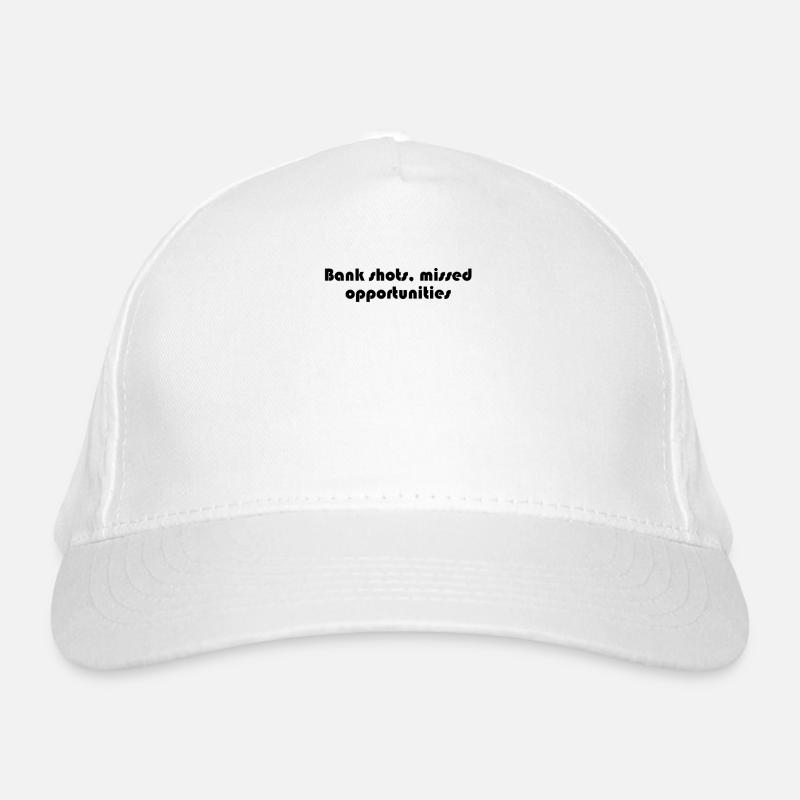Billard - Coups de banque, occasions manquées Casquette classique bio