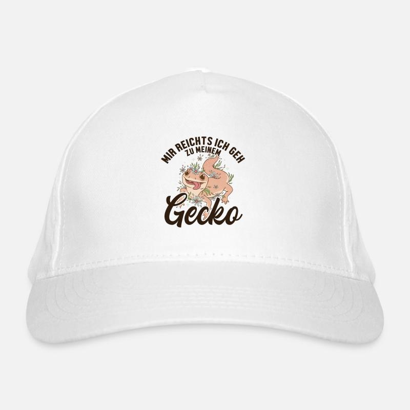 Mir reichts ich geh zu meinem Gecko Crested Bio-Baseballkappe
